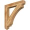 Ekena Millwork Imperial Arts & Crafts Rough Sawn Bracket, Western Red Cedar, 6"W x 44"D x 44"H BKT06X44X44IMP03RWR - alternate 1